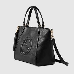 Gucci Soho Leather Top Handle Bag